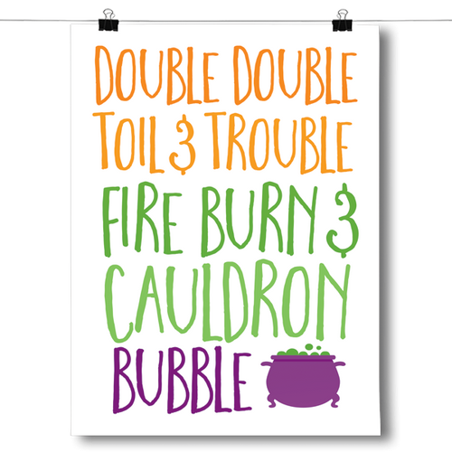 Double Double, Toil and Trouble