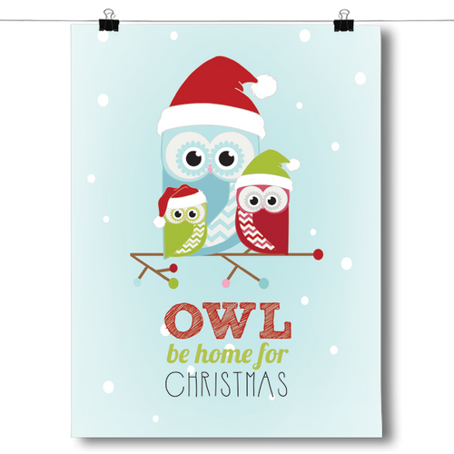 Owl Be Home For Christmas