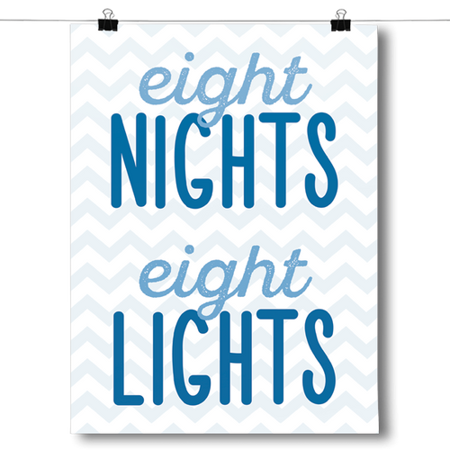 Eight Nights, Eight Lights - Hanukkah