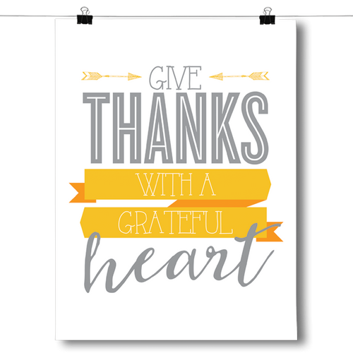 Give Thanks - Grateful Heart