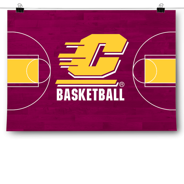 Central Michigan Chippewas - Basketball Court