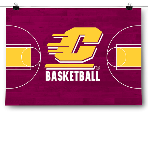 Central Michigan Chippewas - Basketball Court
