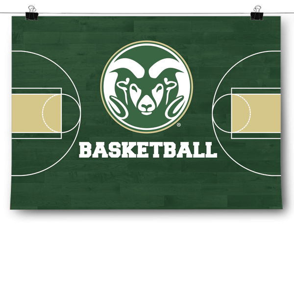 Colorado State Rams - Basketball Court