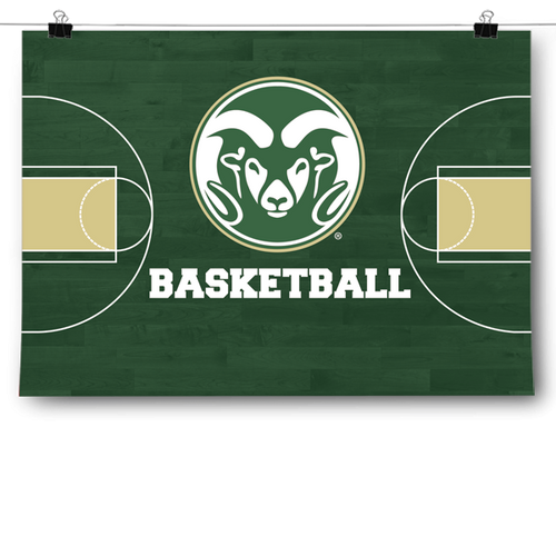 Colorado State Rams - Basketball Court