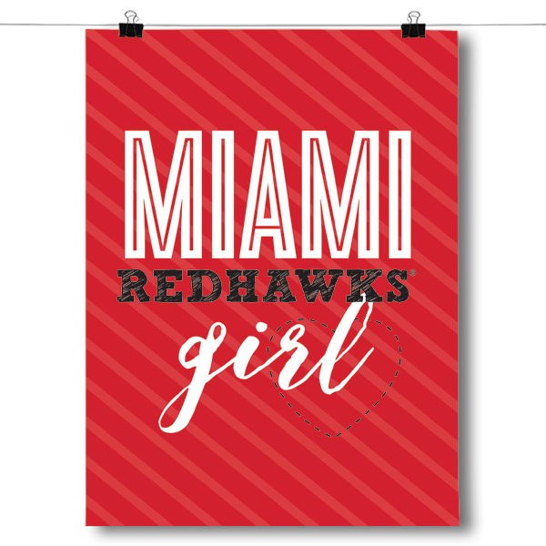 Miami RedHawks Girl