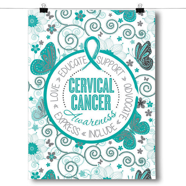 Cervical Cancer - Butterfly Pattern