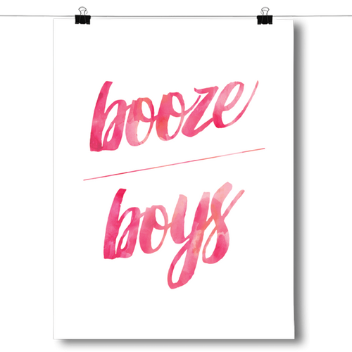 Booze Over Boys