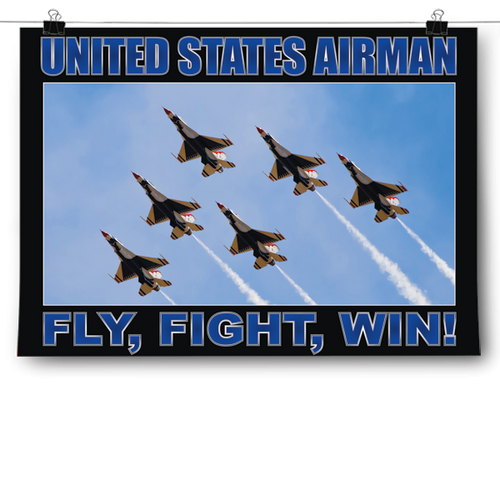 United States Airman - Fly Fight Win