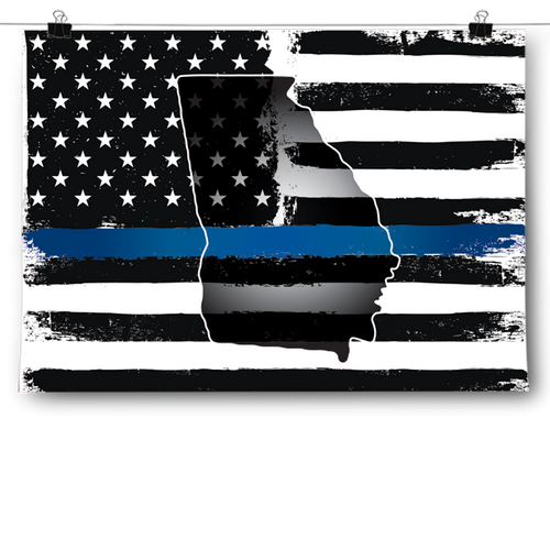 Thin Blue Line - Georgia