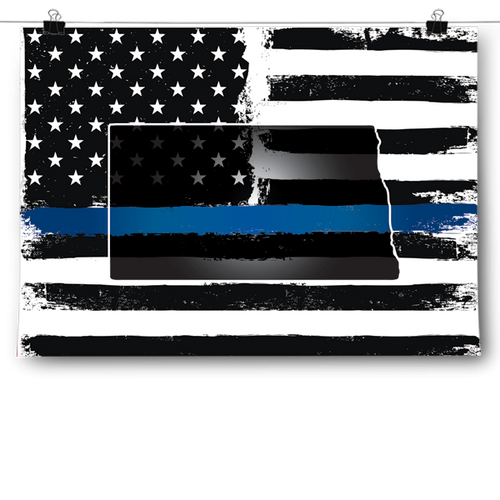 Thin Blue Line - North Dakota