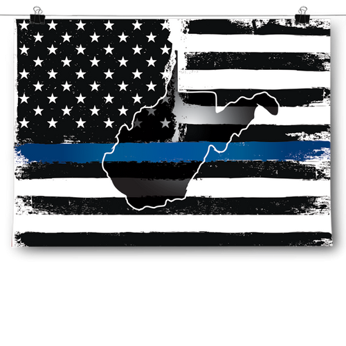 Thin Blue Line - West Virginia
