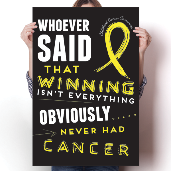Winning - Childhood Cancer Awareness