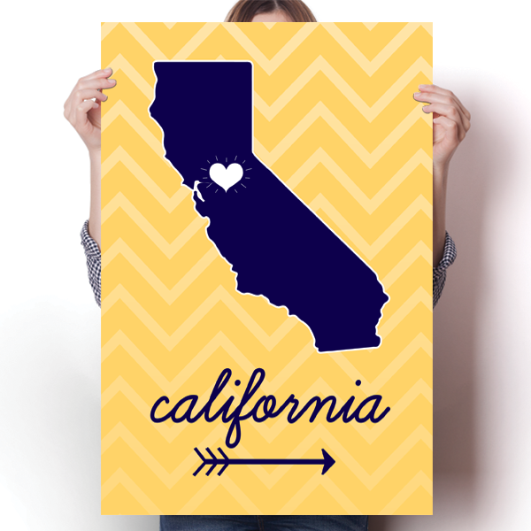 California State Chevron Pattern