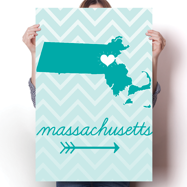 Massachusetts State Chevron Pattern