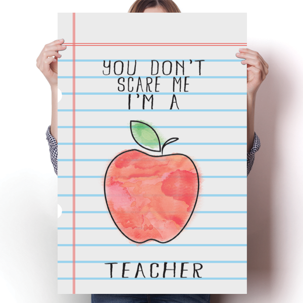 You Don't Scare Me - Teacher