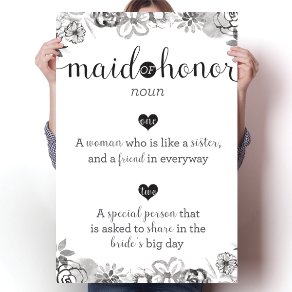 Definition of Maid of Honor
