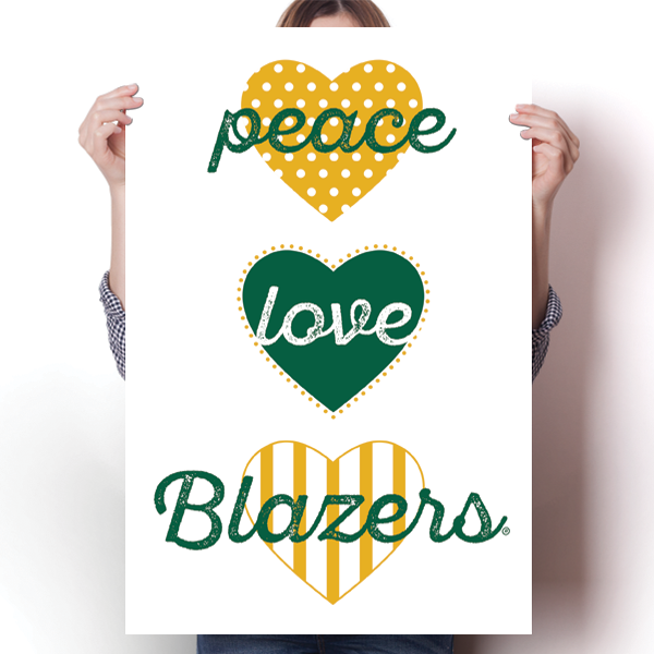 Peace, Love, Blazers (University of Alabama, Birmingham) - NCAA