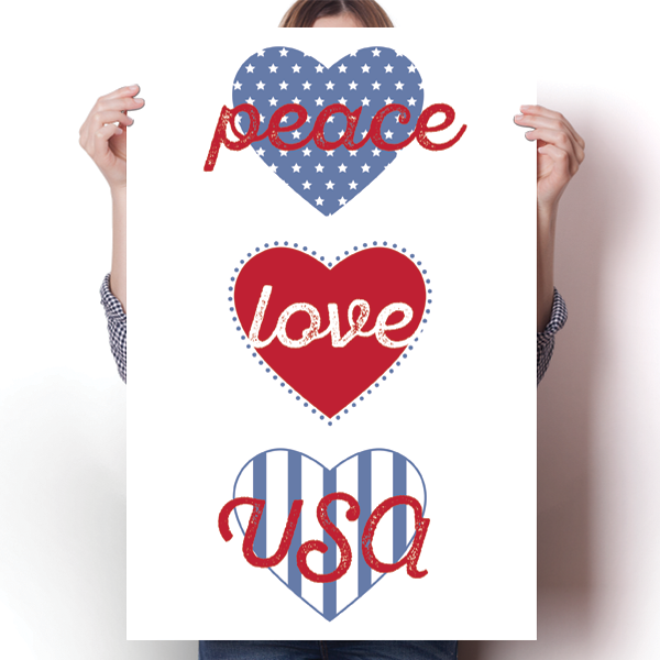 Peace, Love, USA