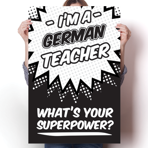 What's Your Superpower - German Teacher