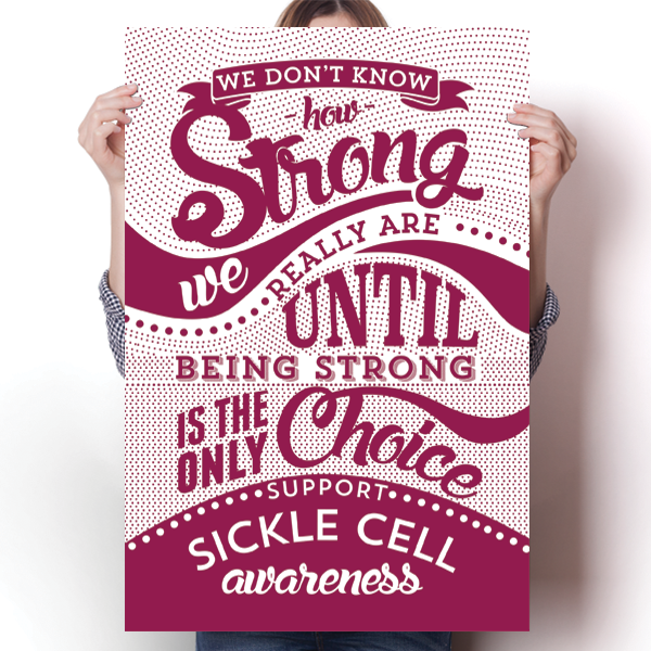 Sickle Cell - How Strong - Burgundy
