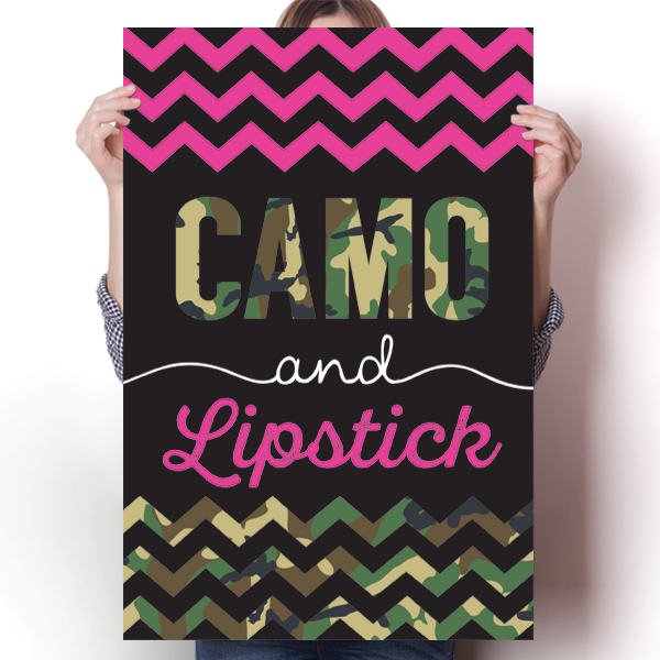 Camo and Lipstick