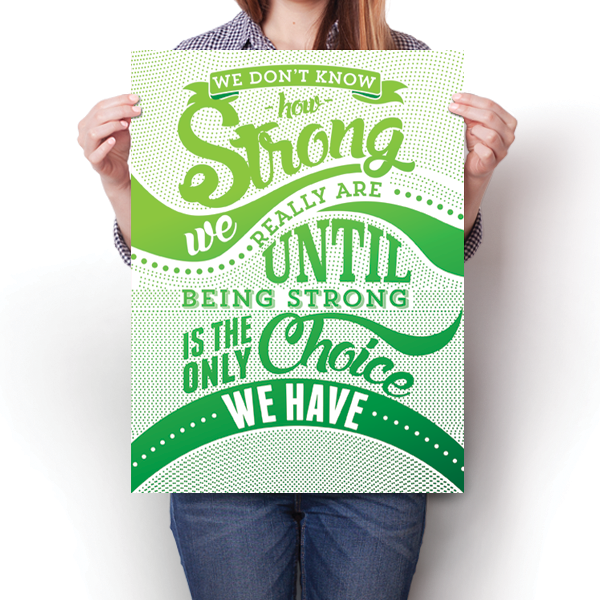 How Strong - Green Awareness Color
