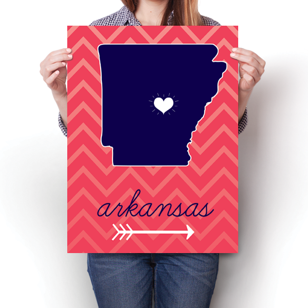 Arkansas State Chevron Pattern