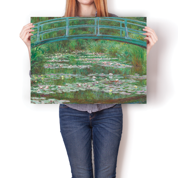 Claude Monet -The Japanese Footbridge