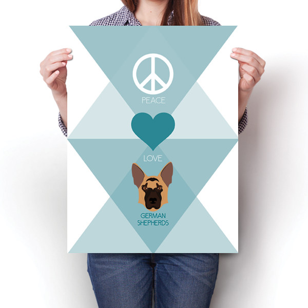 Peace, Love & German Shepherds