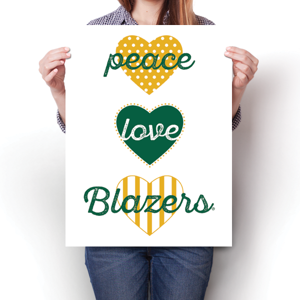 Peace, Love, Blazers (University of Alabama, Birmingham) - NCAA
