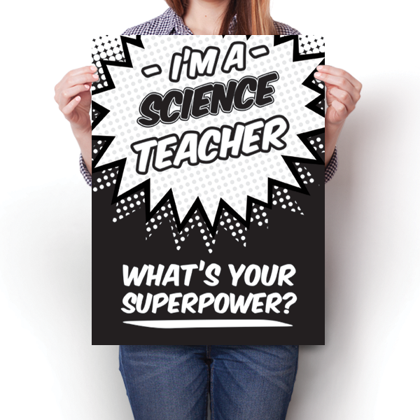 What's Your Superpower - Science Teacher
