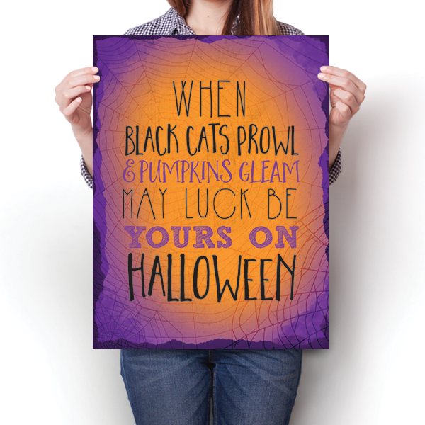Black Cats Prowl and Pumpkins Gleam