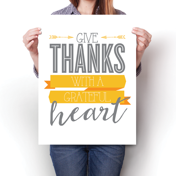 Give Thanks - Grateful Heart