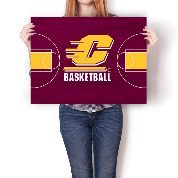 Central Michigan Chippewas - Basketball Court