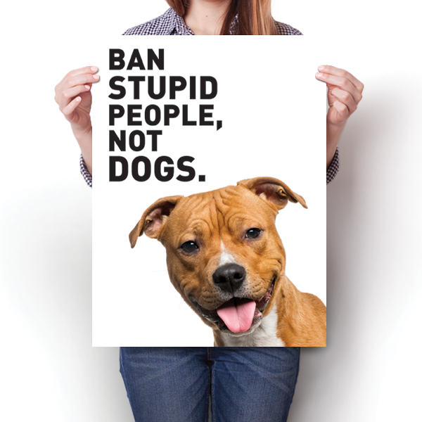 Ban Stupid People, Not Dogs - Pitbull