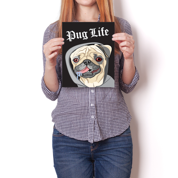 Pug Life Dog