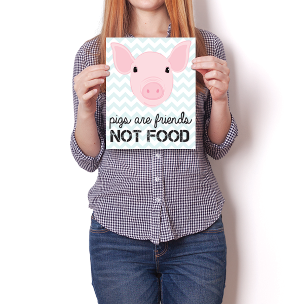 Pigs Are Friends, Not Food