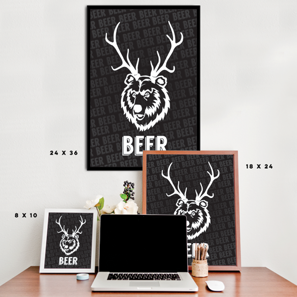 Bear + Deer = Beer