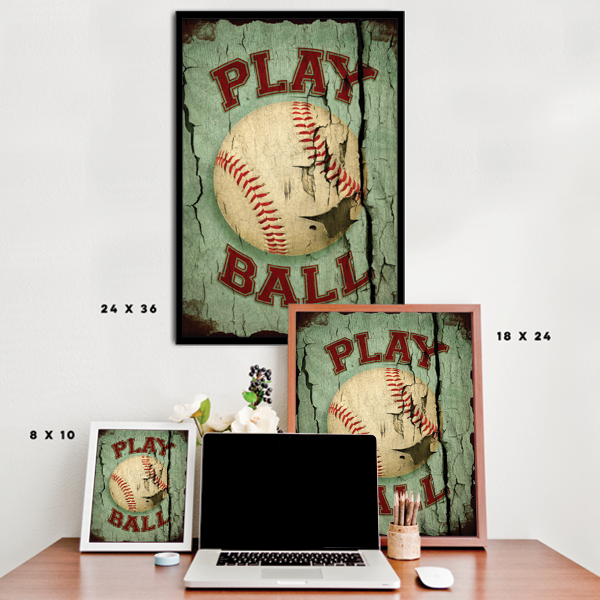 Play Ball - Vintage Baseball