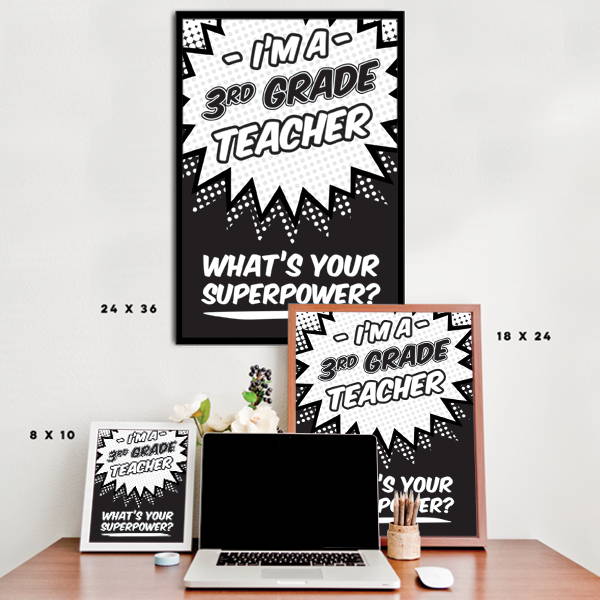 What's Your Superpower - 3rd Grade Teacher