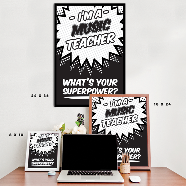 What's Your Superpower - Music Teacher