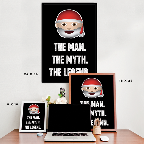Santa - The Man, The Myth, The Legend